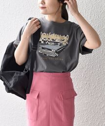 SHIPS | *ロックプリントTEE◆(Tシャツ/カットソー)