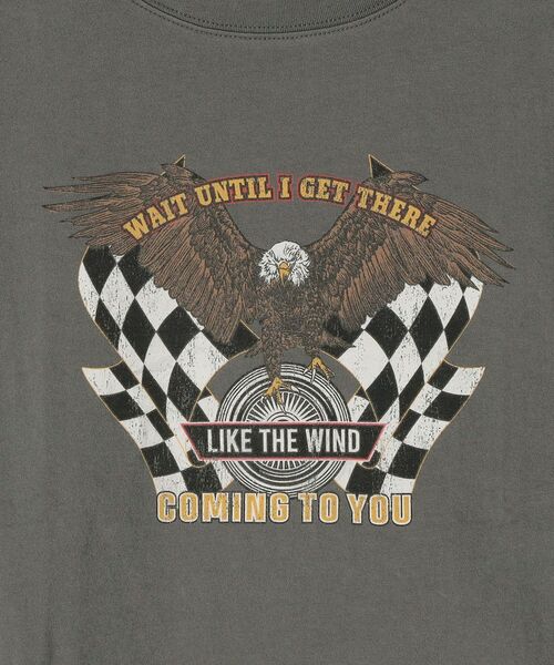 SHIPS（シップス）の「*ロックプリントTEE◆（Tシャツ/カットソー・レディース・チャコールグレー/ダークグレー/グレー系・ONE SIZE）」の13枚目の写真