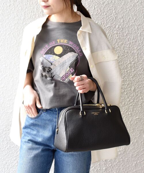 SHIPS（シップス）の「*ロックプリントTEE◆（Tシャツ/カットソー・レディース・チャコールグレー/ダークグレー/グレー系・ONE SIZE）」の14枚目の写真