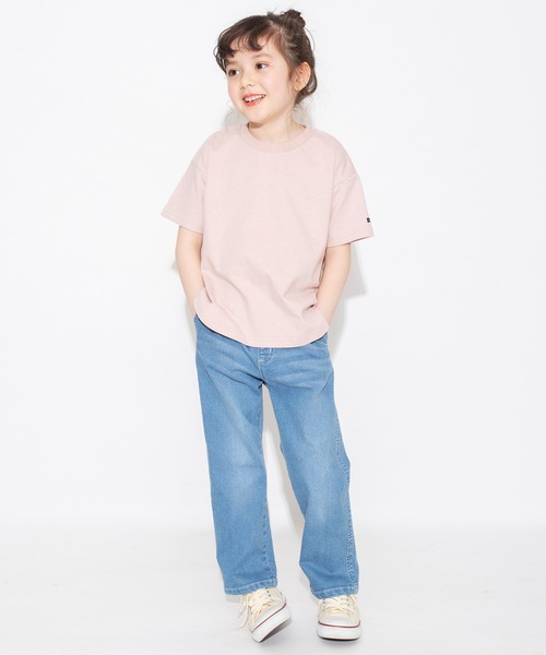 BRANSHES（ブランシェス）の「【WEB限定 / 綿100％】シンプル半袖Tシャツ（Tシャツ/カットソー・キッズ・ベージュ/ピンクベージュ/チャコールグレー/アイボリー・100/120/140/110/130/150）」の17枚目の写真