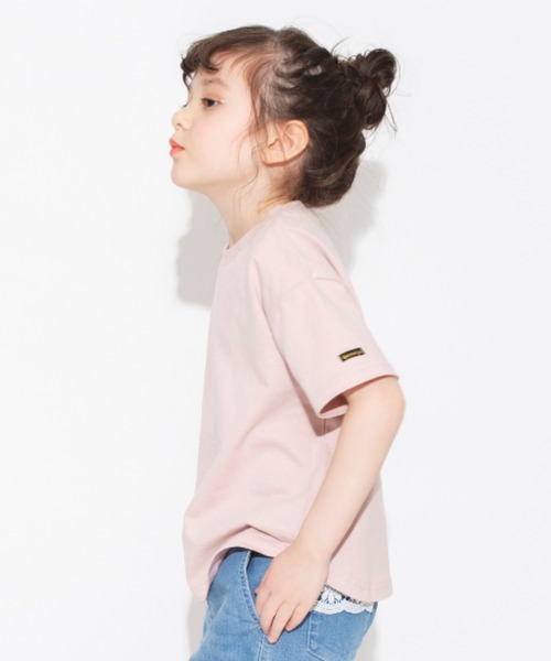 BRANSHES（ブランシェス）の「【WEB限定 / 綿100％】シンプル半袖Tシャツ（Tシャツ/カットソー・キッズ・ベージュ/ピンクベージュ/チャコールグレー/アイボリー・100/120/140/110/130/150）」の11枚目の写真