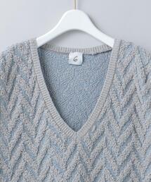 ＜6(ROKU)＞PILE JACQUARD VEST/ベスト 6（ロク）の「＜6(ROKU)＞PILE JACQUARD VEST/ベスト（ベスト