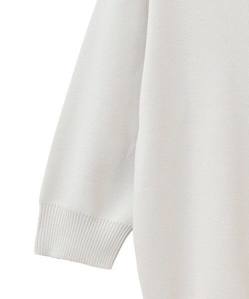 CLANE（クラネ）の「【CLANE/クラネ】HALF SLEEVE BASIC COMPACT KNIT TOPS ハーフスリーブベーシックコンパクトニットトップス 12106-2072（ニット/セーター・レディース・ブラック/ブルー/アイボリー/オレンジ・1）」の12枚目の写真