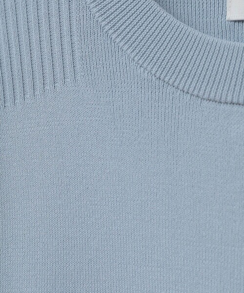 CLANE（クラネ）の「【CLANE/クラネ】HALF SLEEVE BASIC COMPACT KNIT TOPS ハーフスリーブベーシックコンパクトニットトップス 12106-2072（ニット/セーター・レディース・ブラック/ブルー/アイボリー/オレンジ・1）」の19枚目の写真