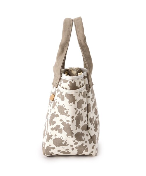 SHOO・LA・RUE（シューラルー）の「◆アニマル柄ミニトート（トートバッグ・レディース・グレー系1/ブラウン系2/ベージュ系1・00）」の5枚目の写真