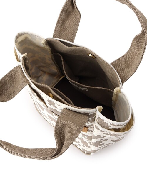 SHOO・LA・RUE（シューラルー）の「◆アニマル柄ミニトート（トートバッグ・レディース・グレー系1/ブラウン系2/ベージュ系1・00）」の7枚目の写真