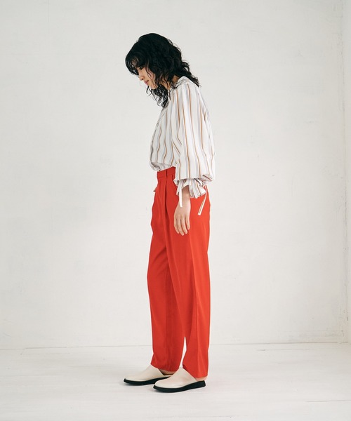 4youstory（フォーユーストーリー）の「【4youstory】袖リボンブラウス（シャツ/ブラウス・レディース・ベージュ/ネイビー/オフホワイト/オレンジ・MEDIUM）」の22枚目の写真