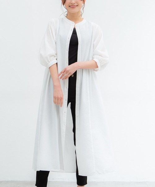 Honeys（ハニーズ）の「バンドカラーワンピース（ワンピース