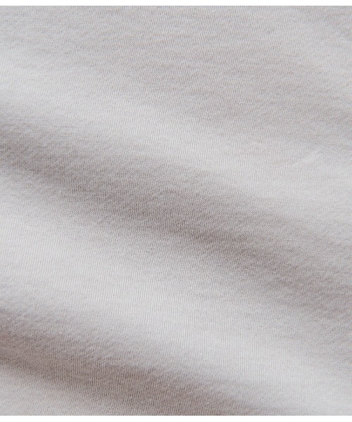 SIPULI(シプリ)の「LOTUS×FRESCA High Twist & HighGauge URAKE モックネックスウェット(スウェット・レディース・ベージュ/サックスブルー・2/3)」の8枚目の写真