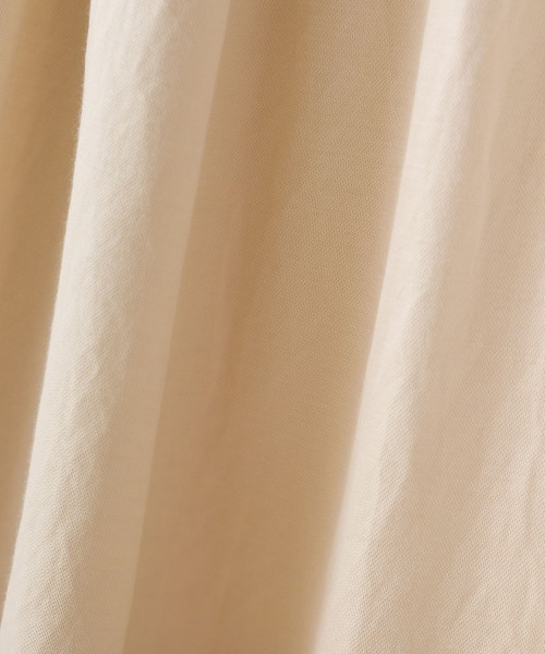 OMNES（オムネス）の「接触冷感レーヨンナイロンギャザースカート（スカート・レディース・ラベンダー/ベージュ/ブルー/ブラック/キャメル・FREE）」の16枚目の写真