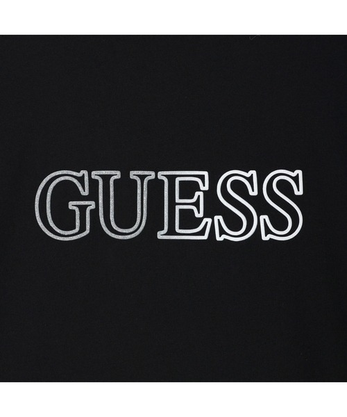 Guess（ゲス）の「Gradation Logo Tee（Tシャツ/カットソー・メンズ・ホワイト/ブラック/ブルー・SMALL/MEDIUM/LARGE/X-LARGE）」の10枚目の写真