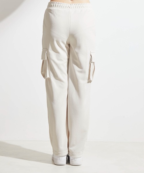 NERGY（ナージー）の「BP ジョーゼットカーゴパンツ（カーゴパンツ・レディース・チャコールグレー/オフホワイト・FREE）」の15枚目の写真