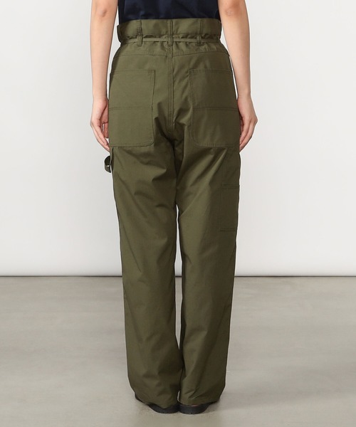 MONITALY（モニタリー）の「MONITALY | ドロップクロッチペインターパンツ WOMEN（その他パンツ・レディース・ベージュ/オリーブ・32）」の8枚目の写真
