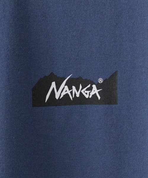 NANGA（ナンガ）の「NANGA/ナンガ ECO HYBRID MT LOGO TEE ロゴTシャツ 2026年春夏（Tシャツ/カットソー・メンズ・ホワイト/ブラック/ネイビー/キャメル/グレー/レンガ・L/XL/M/S）」の15枚目の写真