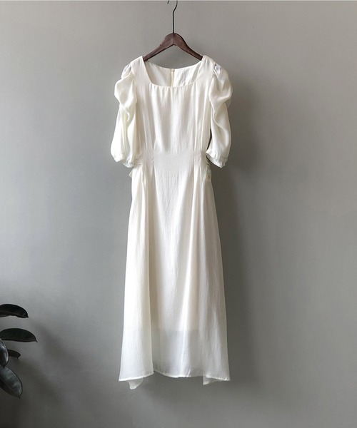 aimoha(アイモハ)の「ふんわりワンピース (SS)(ワンピース・レディース・ブルー/オフホワイト・MEDIUM/LARGE)」の21枚目の写真