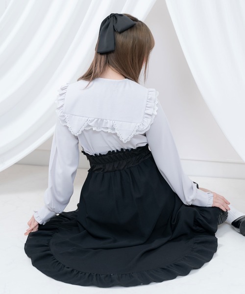 DearMyLove（ディアマイラブ）の「フリルレース猫耳ブラウス