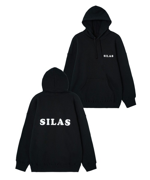 SILAS(サイラス)の「ROUNDED LOGO SWEAT HOODIE(パーカー・メンズ・アッシュ/ブラック/ベージュ・MEDIUM/LARGE/X-LARGE)」の1枚目の写真