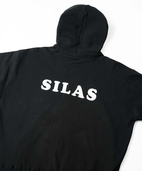 SILAS(サイラス)の「ROUNDED LOGO SWEAT HOODIE(パーカー・メンズ・アッシュ/ブラック/ベージュ・MEDIUM/LARGE/X-LARGE)」の10枚目の写真