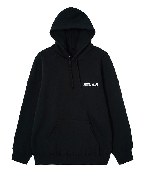SILAS(サイラス)の「ROUNDED LOGO SWEAT HOODIE(パーカー・メンズ・アッシュ/ブラック/ベージュ・MEDIUM/LARGE/X-LARGE)」の5枚目の写真