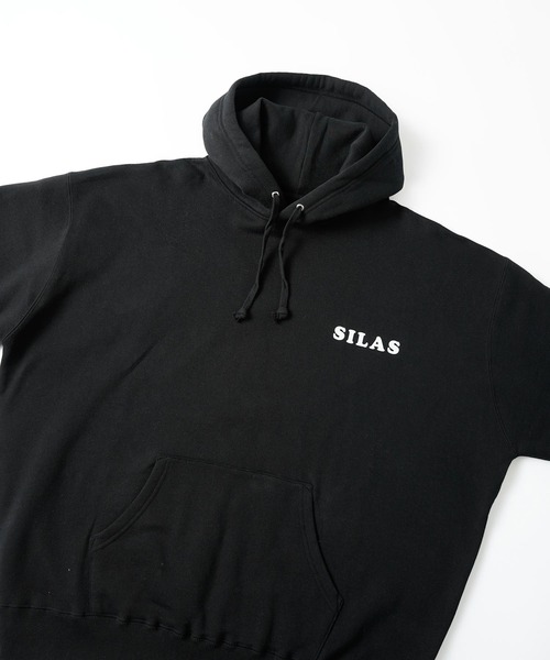 SILAS(サイラス)の「ROUNDED LOGO SWEAT HOODIE(パーカー・メンズ・アッシュ/ブラック/ベージュ・MEDIUM/LARGE/X-LARGE)」の12枚目の写真
