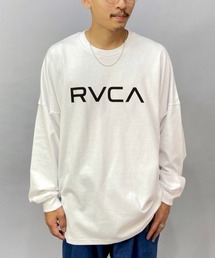 RVCA/ルーカ ヘビーウェイト ブランドロゴロンT BC042-064