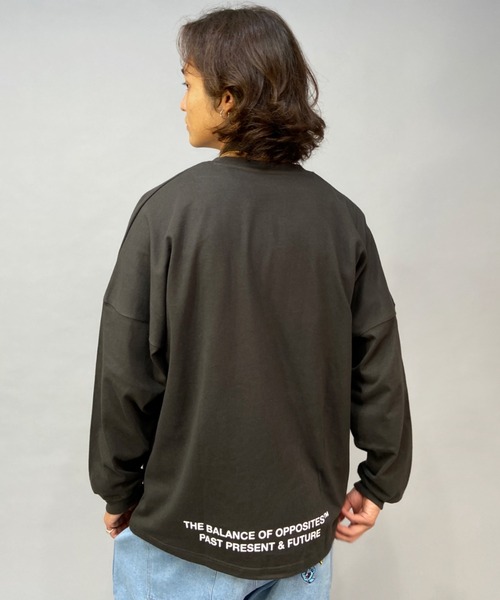 RVCA(ルーカ)の「RVCA/ルーカ ヘビーウェイト ブランドロゴロンT BC042-064(Tシャツ/カットソー・メンズ・ホワイト/ブラック/グリーン・S/M/L/XL)」の17枚目の写真
