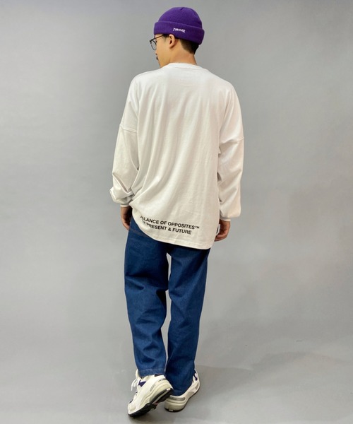 RVCA(ルーカ)の「RVCA/ルーカ ヘビーウェイト ブランドロゴロンT BC042-064(Tシャツ/カットソー・メンズ・ホワイト/ブラック/グリーン・S/M/L/XL)」の13枚目の写真