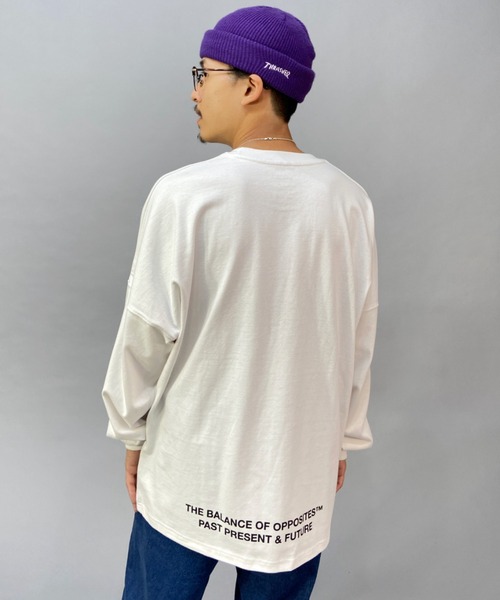 RVCA(ルーカ)の「RVCA/ルーカ ヘビーウェイト ブランドロゴロンT BC042-064(Tシャツ/カットソー・メンズ・ホワイト/ブラック/グリーン・S/M/L/XL)」の10枚目の写真
