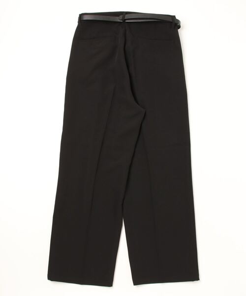 WEGO（ウィゴー）の「WEGO/ベルト付きワイドスラックス（スラックス・メンズ・ブラック・MEDIUM/LARGE）」の9枚目の写真