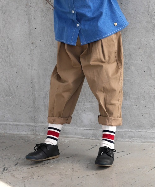 MAKE YOUR DAY（メイクユアデイ）の「バルーンパンツ■80～140cm（その他パンツ・キッズ・ベージュ/カーキ・130/120/90/110/100/140/80）」の7枚目の写真