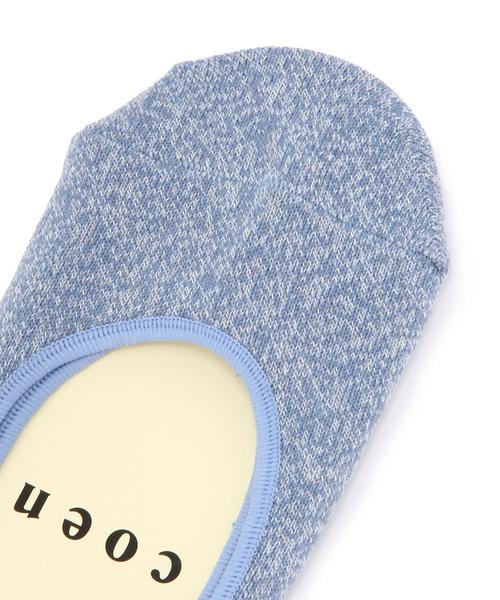 coen（コーエン）の「スラブシューズインソックス（ソックス/靴下・レディース・ライトグレー/レッド/イエロー/ケリー/ライトブルー・フリー）」の6枚目の写真