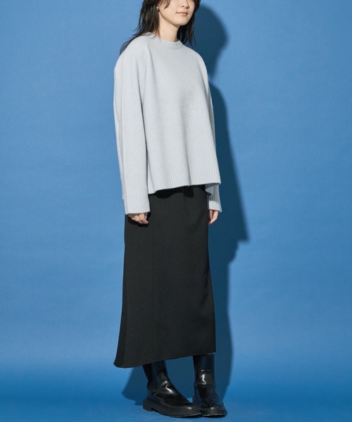 Audrey and John Wadホールガーメントクルーネックニット Audrey and John Wad ニット セーター クルーネックノースリーブ