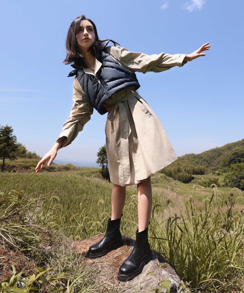 ASH（アッシュ）の「【ELITE】サイドゴアブーツ（ブーツ・レディース・アイボリー/ブラック・36/38/37/35/39）」の6枚目の写真