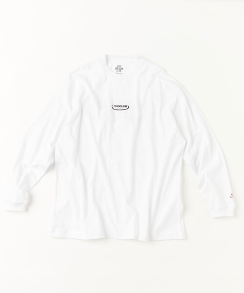 FREAK'S STORE(フリークスストア)の「FROCLUB/フロクラブ BASIC LOGO L/S/ベーシックロゴ(Tシャツ/カットソー・メンズ・ホワイト/グレー/マスタード/ブラック/グリーン/その他・MEDIUM/X-LARGE/LARGE)」の15枚目の写真