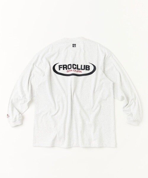 FREAK'S STORE(フリークスストア)の「FROCLUB/フロクラブ BASIC LOGO L/S/ベーシックロゴ(Tシャツ/カットソー・メンズ・ホワイト/グレー/マスタード/ブラック/グリーン/その他・MEDIUM/X-LARGE/LARGE)」の18枚目の写真