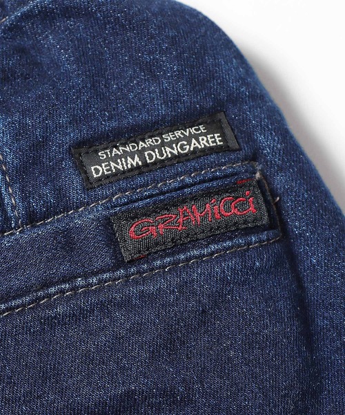 デニムダンガリー　グラミチ　コラボジーンズ Gramicci（グラミチ）の「DENIM DUNGAREE/デニム＆ダンガリー