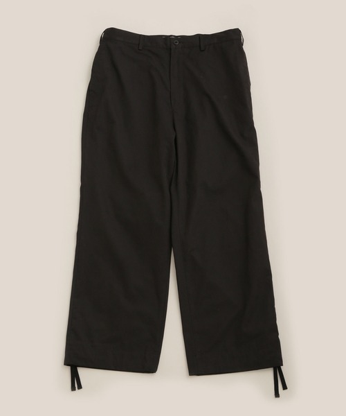 NANO universe（ナノユニバース）の「LB.03/微起毛グログランイージーパンツ（カーゴパンツ・メンズ・ブラック/モカ・S/M/L）」の2枚目の写真