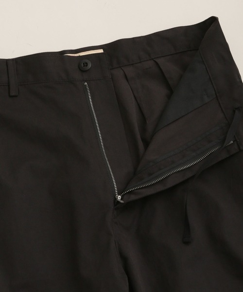 NANO universe（ナノユニバース）の「LB.03/微起毛グログランイージーパンツ（カーゴパンツ・メンズ・ブラック/モカ・S/M/L）」の14枚目の写真