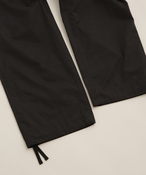 NANO universe（ナノユニバース）の「LB.03/微起毛グログランイージーパンツ（カーゴパンツ・メンズ・ブラック/モカ・S/M/L）」の13枚目の写真