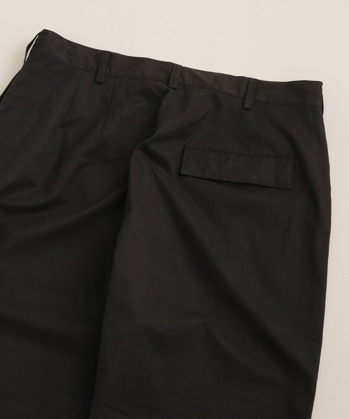 NANO universe（ナノユニバース）の「LB.03/微起毛グログランイージーパンツ（カーゴパンツ・メンズ・ブラック/モカ・S/M/L）」の3枚目の写真