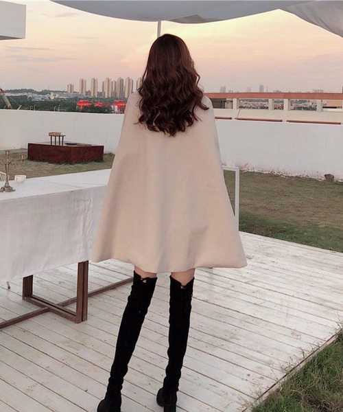 EPICKS（エピックス）の「ケープポンチョミドルコート（ポンチョ