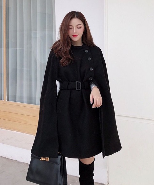 値下げ❗️ポンチョ付きコート セール】ポンチョコート（ポンチョ）｜FRAMeWORK（フレームワーク）の