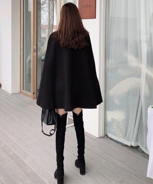 EPICKS（エピックス）の「ケープポンチョミドルコート（ポンチョ