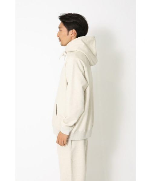 Snow Peak（スノーピーク）の「Recycled Cotton Pullover Hoodie（パーカー・メンズ・ブラック/キナリ/グレー・X-LARGE/LARGE/MEDIUM/SMALL）」の9枚目の写真