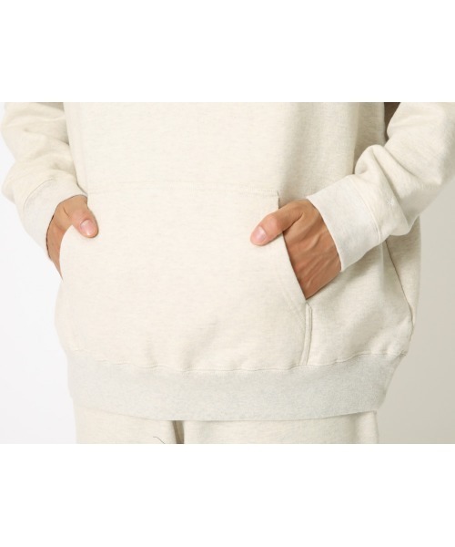 Snow Peak（スノーピーク）の「Recycled Cotton Pullover Hoodie（パーカー・メンズ・ブラック/キナリ/グレー・X-LARGE/LARGE/MEDIUM/SMALL）」の13枚目の写真