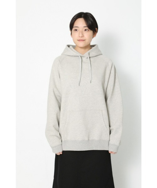 Snow Peak（スノーピーク）の「Recycled Cotton Pullover Hoodie（パーカー・メンズ・ブラック/キナリ/グレー・X-LARGE/LARGE/MEDIUM/SMALL）」の19枚目の写真