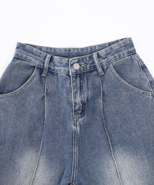 WC（ダブル シー）の「ワイドデニムパンツ（デニムパンツ・レディース・インディゴブルー・FREE）」の5枚目の写真
