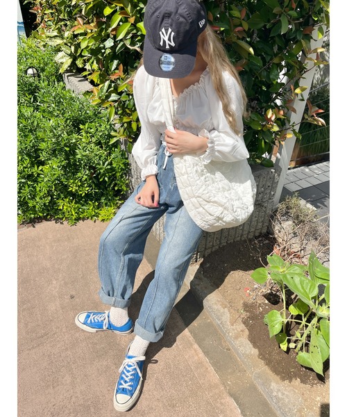 WC（ダブル シー）の「ワイドデニムパンツ（デニムパンツ・レディース・インディゴブルー・FREE）」の11枚目の写真