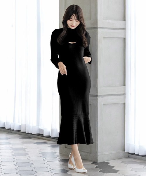 2点セット・クロップド丈トップス×マーメイドニットワンピース/22639（ワンピース）｜JULIA BOUTIQUE（ジュリアブティック） mdprevattcaulkingandwaterproofing.com