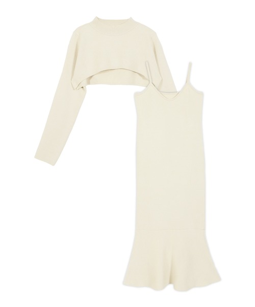 2点セット・クロップド丈トップス×マーメイドニットワンピース/22639（ワンピース）｜JULIA BOUTIQUE（ジュリアブティック） mdprevattcaulkingandwaterproofing.com